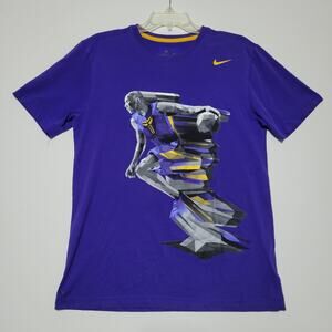 Vintage Y2K Kobe Bryant Shirt Nike Mamba Swoosh Purple Tee Mens Size Medium